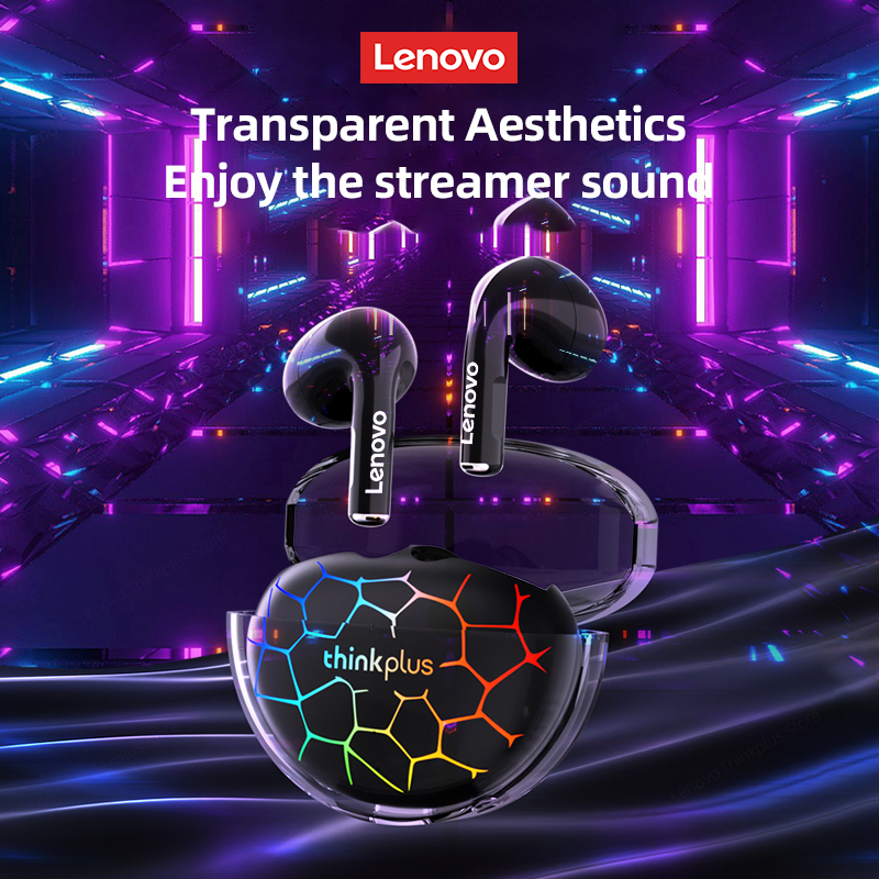 Original Lenovo LP80 Pro TWS Bluetooth 5.3 Headset RGB Sport - 图1