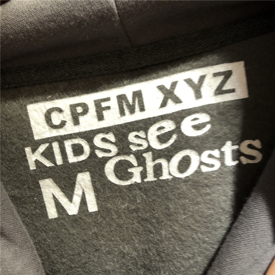 ye must be Born again Hoodie CPFM XYZ KIDS SEE GHOSTS Hoodie - 图0