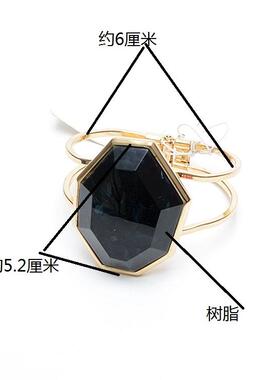 欧美日韩时尚复古竹节手镯