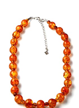 其他爆破石欧美百搭气质项链