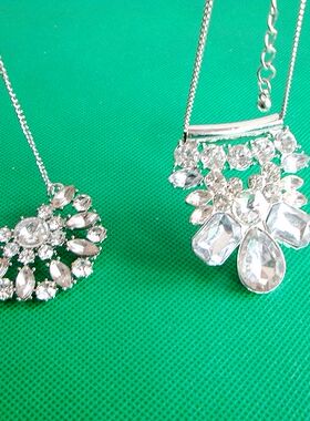 欧美风饰品图片数字毛衣链特惠