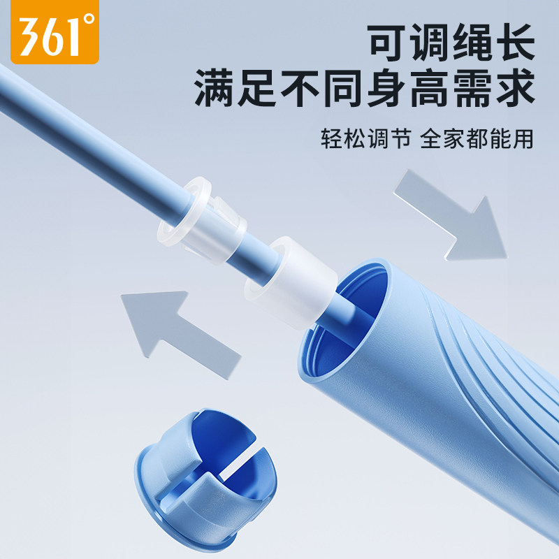 361度跳绳成人运动健身钢丝儿童小学生专用一年级中考试竞速绳子