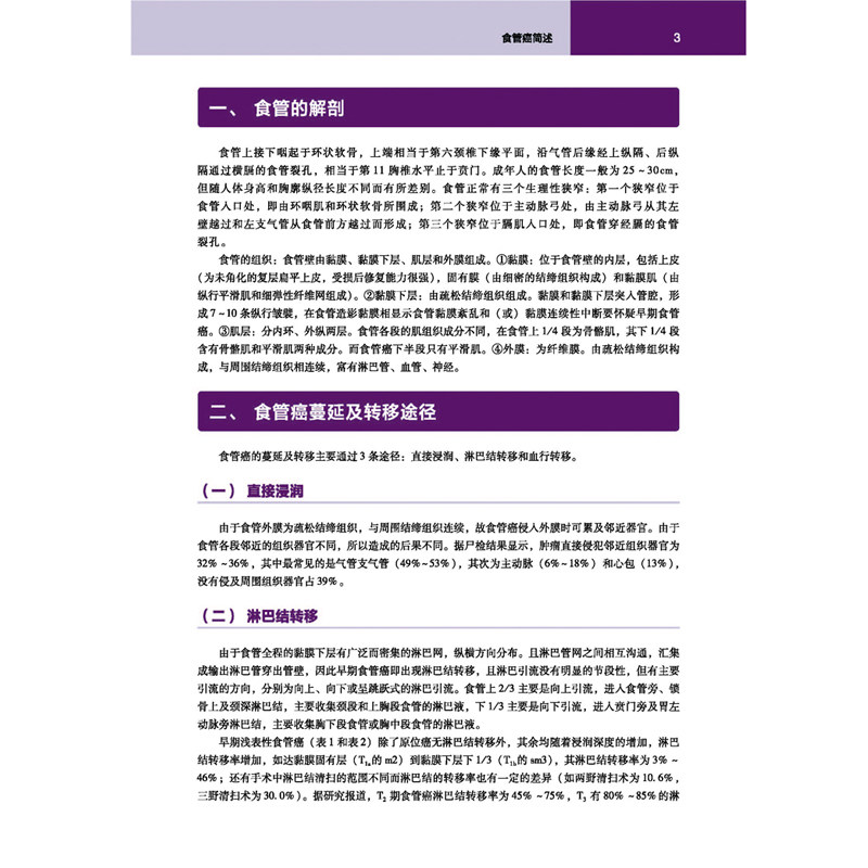 食管癌放射治疗靶区勾画 肖泽芬 周宗玫李晔雄中国医学科学院肿瘤医院放射治疗病例展示靶区勾画工具书放疗靶区勾画人民卫生出版社