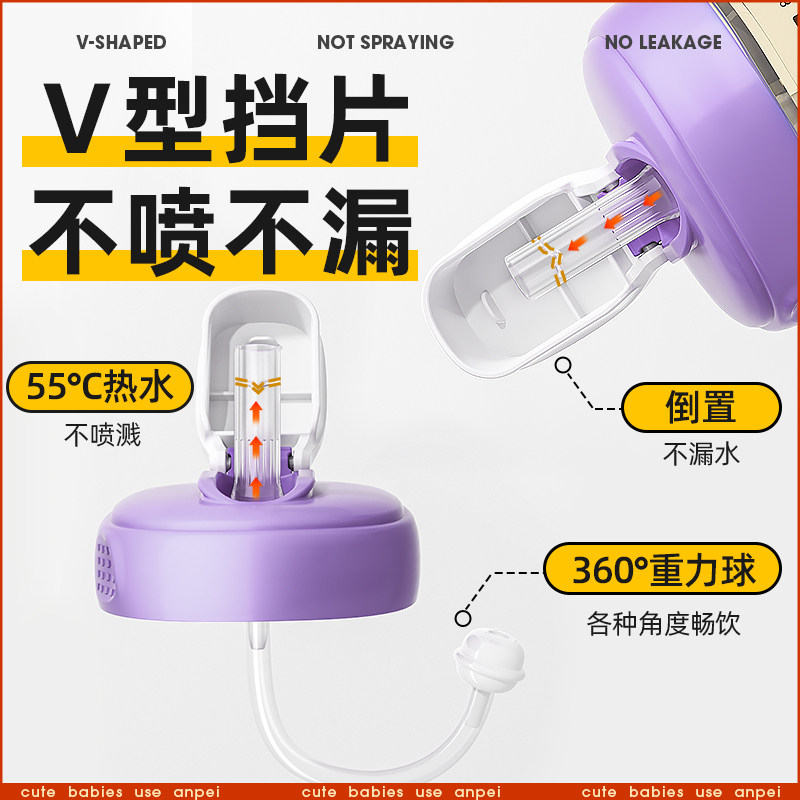 安配适配于赫根奶瓶吸管配件水杯盖直饮杯盖重力球学饮杯奶嘴手柄,淘宝优惠券,粉丝福利购,淘宝优惠卷