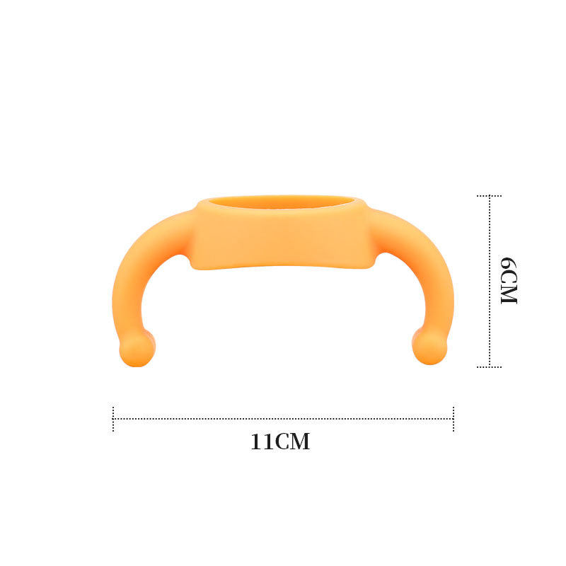 适配贝亲宽口径奶瓶手柄硅胶把手握柄抓握扶手学饮杯吸管配件通用,淘宝优惠券,粉丝福利购,淘宝优惠卷