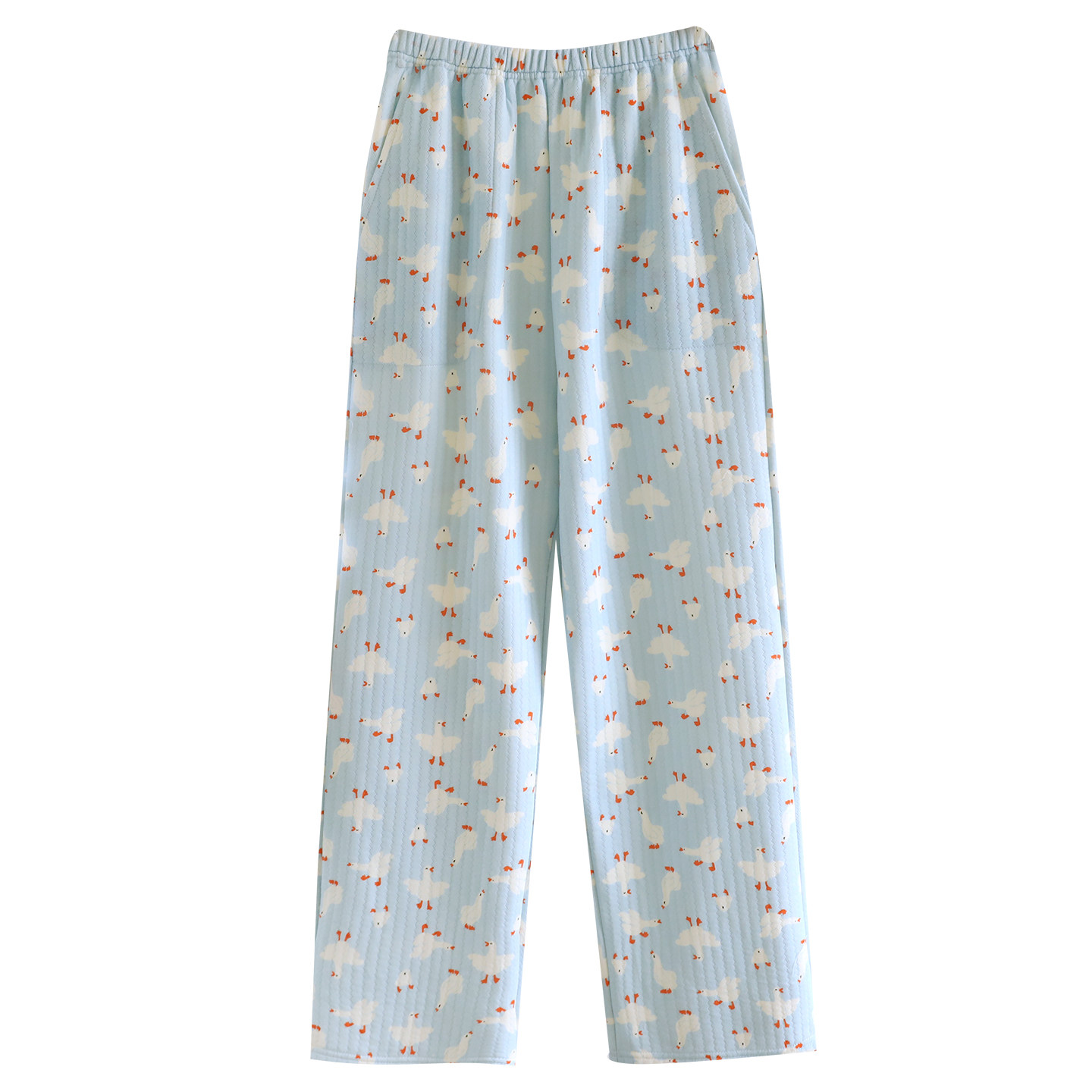 空气棉睡裤女长裤秋冬季三层加厚保暖夹棉家居裤可爱卡通睡衣裤,淘宝优惠券,粉丝福利购,淘宝优惠卷