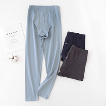 Men Sanitary Pants Pure Cotton Inside large size Old age Seniors Autumn Sanitary Pants Dpa Inner Hitch Pants Mid Aged Warm Pants Sleeping Pants