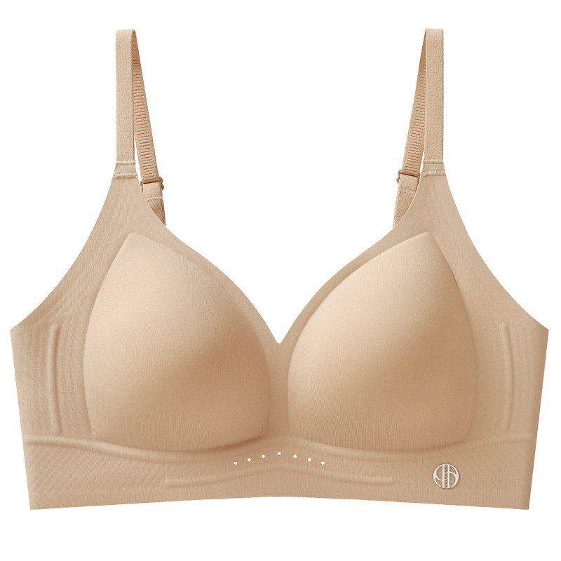 果冻胶条软支撑隐形粉底液内衣女无钢圈提拉三角捏捏罩杯无痕文胸,淘宝优惠券,粉丝福利购,淘宝优惠卷