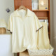 Summer Modal ຂອງແມ່ຍິງ Shell Trimmed Pajamas Set