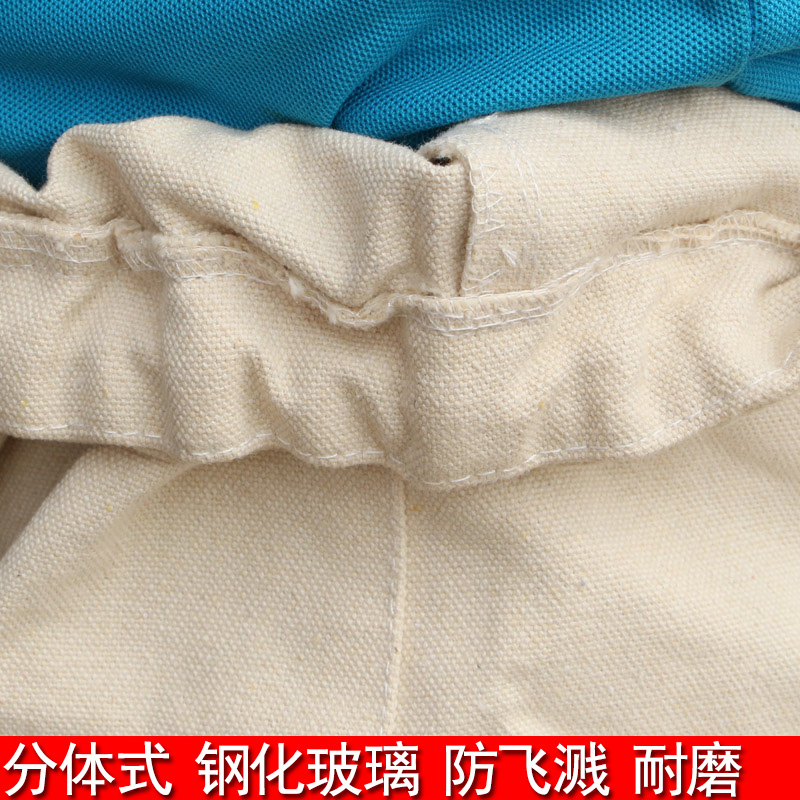 包邮分体式4*4加厚帆布喷砂服防护服喷砂帽打砂衣喷涂服 喷油漆服 - 图2