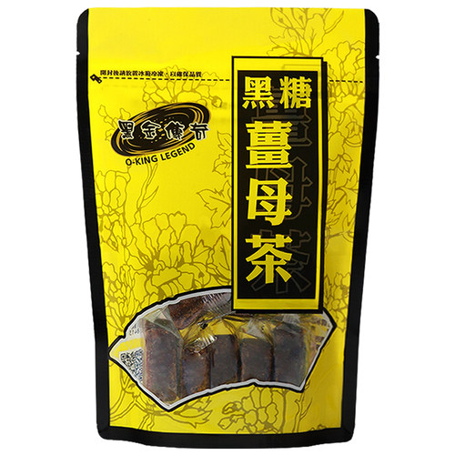 黑金传奇台湾黑糖姜母茶姜汤大姨妈红糖姜茶月经期姜枣茶小袋块装 - 图0