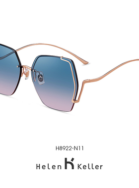 海伦凯勒小红书防紫外线太阳镜女网红墨镜旅游拍照高级感ins