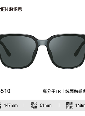 海俪恩明星同款潮流男女款太阳镜经典黑框近视墨镜可配度数N8510