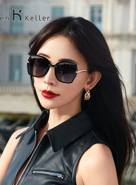 海伦凯勒赵露思同款墨镜近视偏光开车太阳眼镜女款防紫外线太阳镜