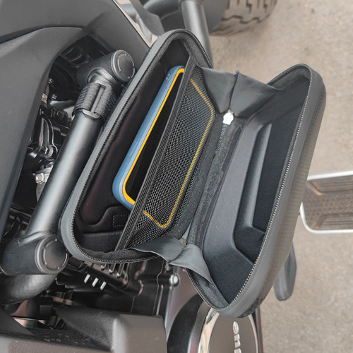 适用于豪爵tr300plus护杠包工具包豪爵tr300边包豪爵tr300硬壳包 - 图2