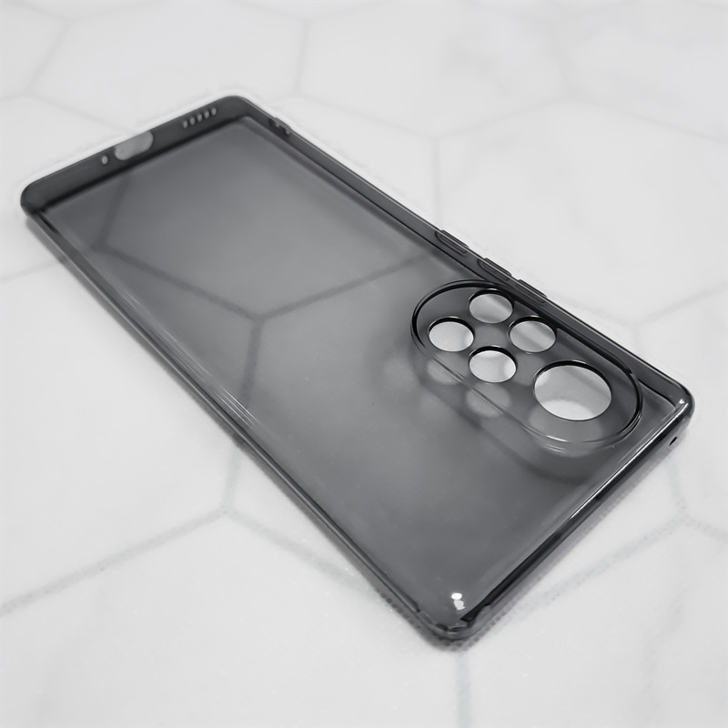 适用华为Nova8手机壳Nova8Pro极简透黑透明套全包边超薄防摔软壳
