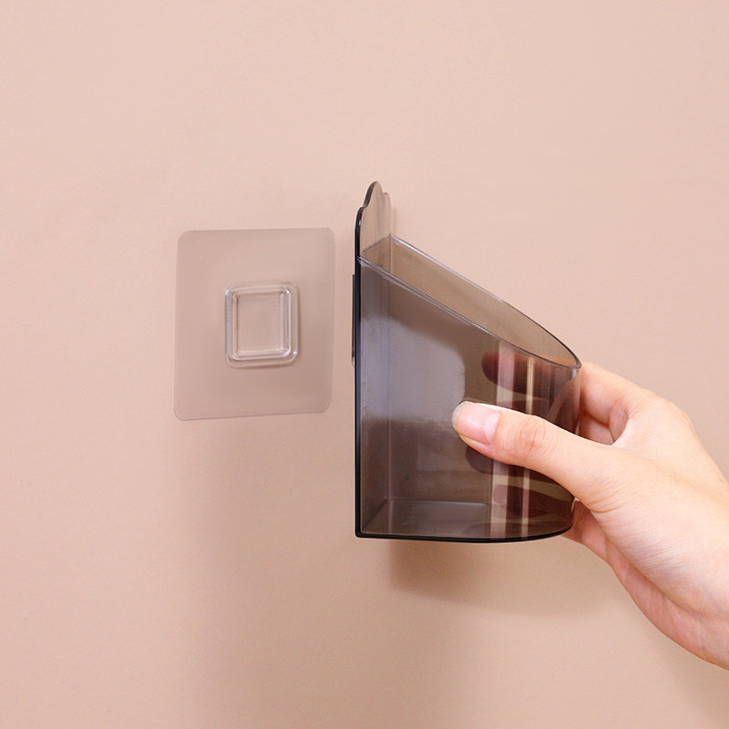 多功能水杯收纳架墙上粘贴式壁挂杯架床头边奶茶杯托遥控器置物架,淘宝优惠券,粉丝福利购,淘宝优惠卷