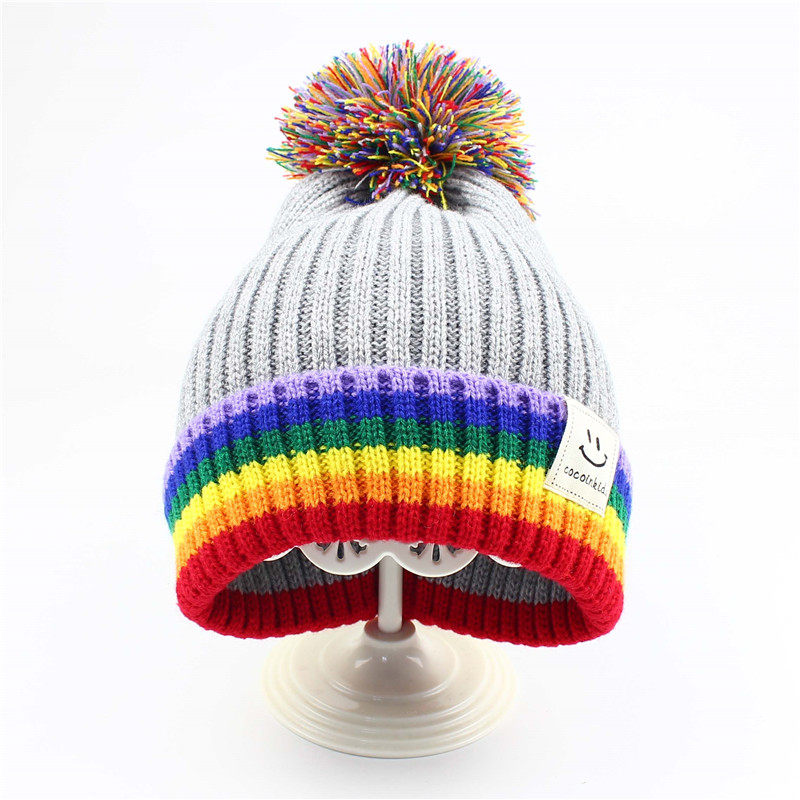 秋冬薄款儿童帽子男童单层针织帽中大童毛线帽女宝宝套头帽3-6岁,淘宝优惠券,粉丝福利购,淘宝优惠卷