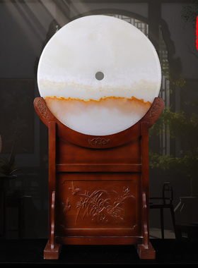 平安扣大号别墅客厅高端礼品天然