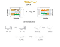 Subduction Six type shielding network crystal head RJ45 pure copper chip network wire shielding crystal head 100 boxes