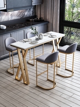 Nordic light extravagant modern bar table and chairs combined home marble bar table minimalist about wine bar table and chairs