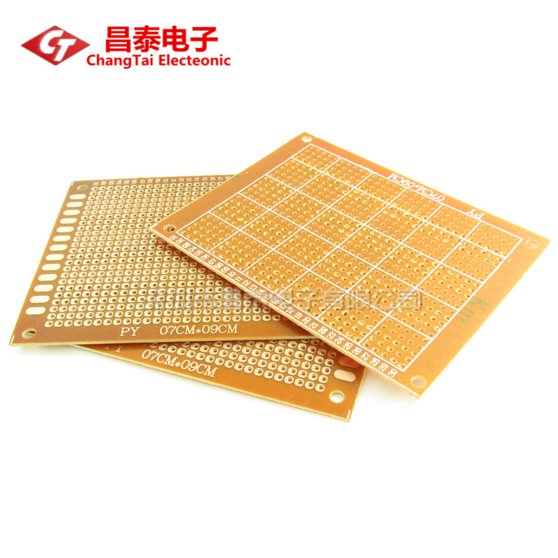 电木万能板 7x9CM 2.54mm间距 7*9洞洞板万用线路板厚1.2mm_虎窝淘