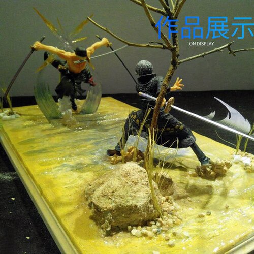 模型水景膏沙盘场景diy军事模型制作材料河流湖泊造景泥膏剂造水 - 图1