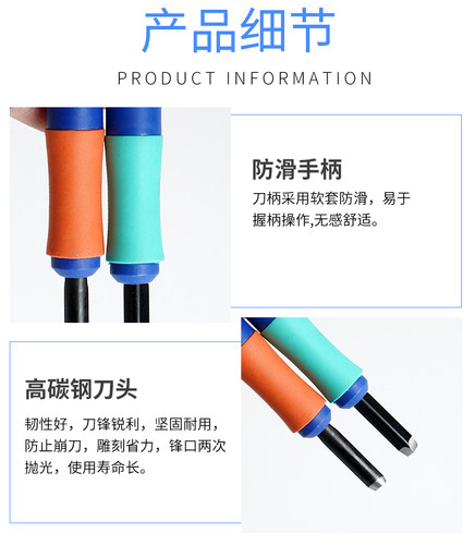 模型工具diy制作套装 木工刀木板雕刻刀木质手工陶艺木质模型制作 - 图1
