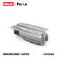 Mercedes-Benz Container Wingspan Van Semi-trailer Chaoyi Perka 1 64 Alloy Trailer Model Silver