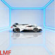 LMF 1 64 limited edition Ferrari VGT concept sports car alloy open cover car model collection