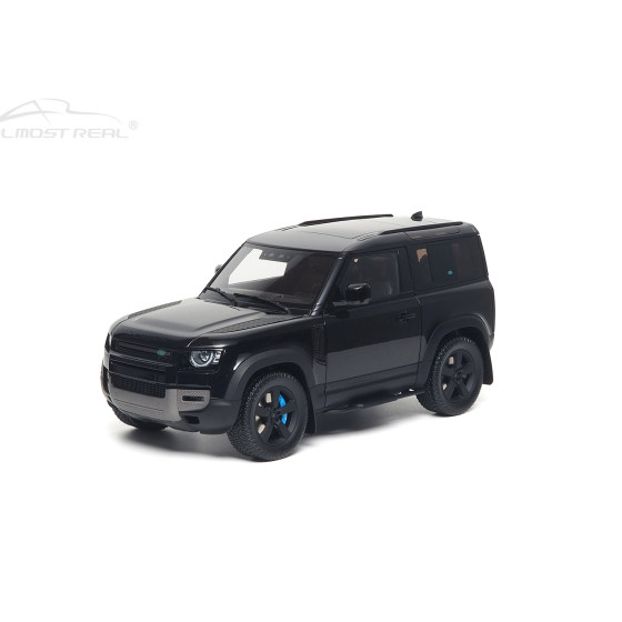 Land Rover Defender 90 110 travel kit version SUV AR realistic 1 18 alloy full car model black