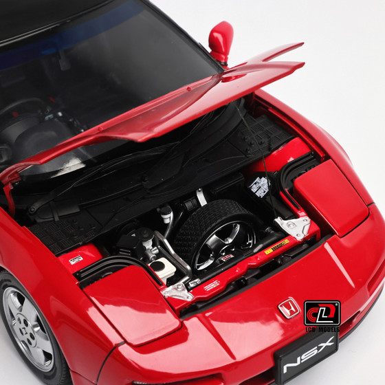 LCD original factory 1 18 Honda NSX NA1 MK1 first generation national treasure sports car flip-up alloy car model