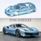 IM 1 64 Ferrari Novitec Prancing Horse modified 488 Pista open cover alloy car model red