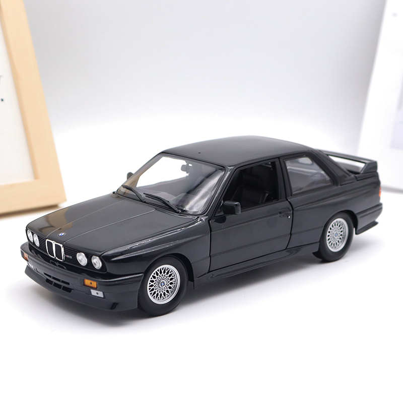 迷你切1:18 1987年BMW 宝马M3 E30 街车 合金全开仿真汽车模型 - 图0