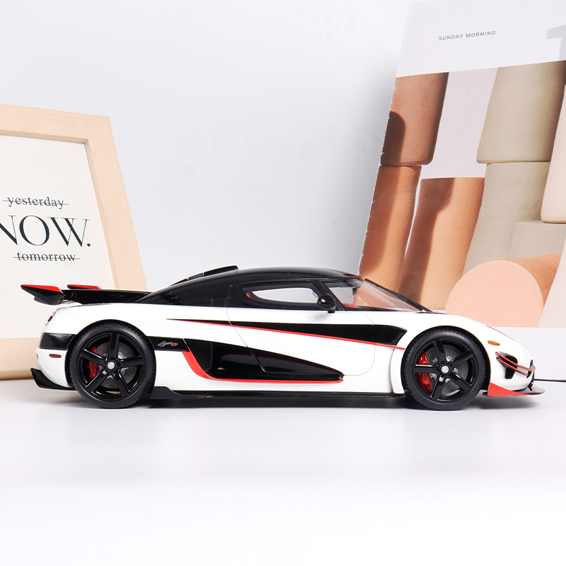 科尼塞克Agera RS GTSPIRIT 1:18柯尼塞格跑车仿真树脂汽车模型-图0