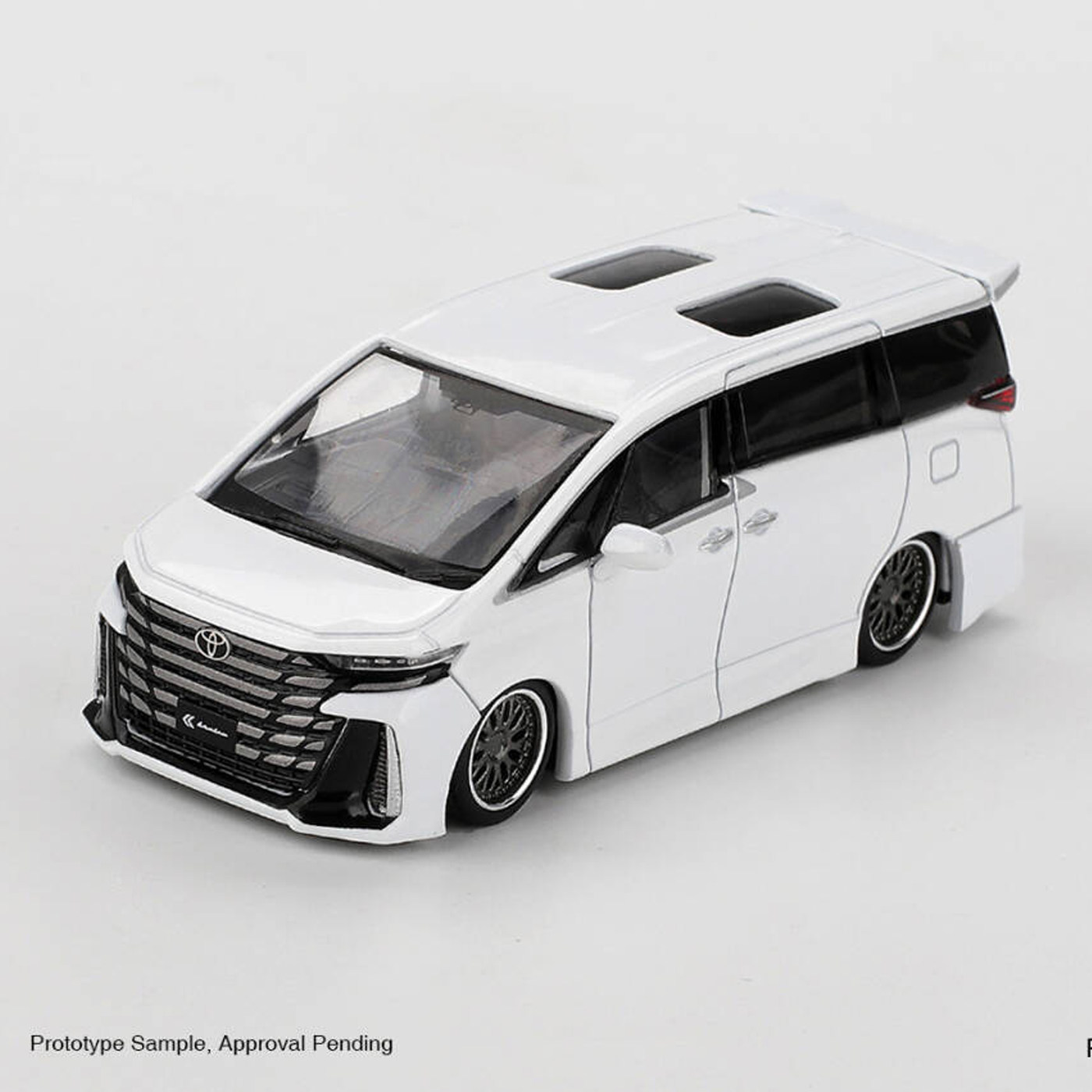 MINIGT 1:64 丰田Toyota威尔法Vellfire 40 KUHL 1180#合金车模白,淘宝优惠券,粉丝福利购,淘宝优惠卷