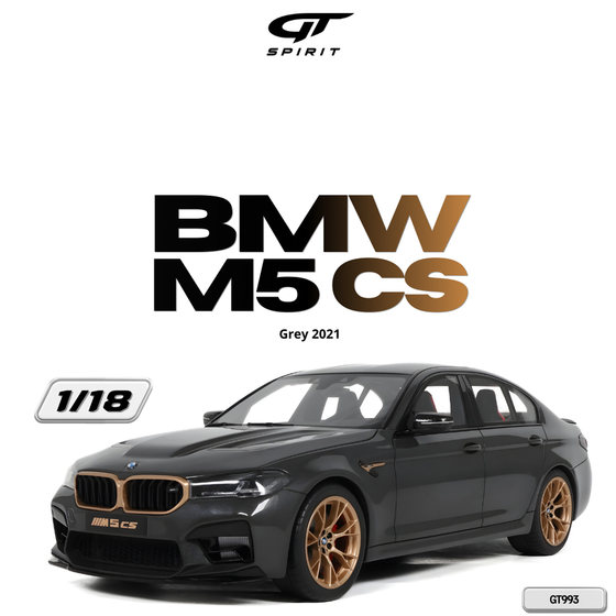 2021 BMW M5 CS four-door coupe GT SPIRIT 1 18 M series resin car model