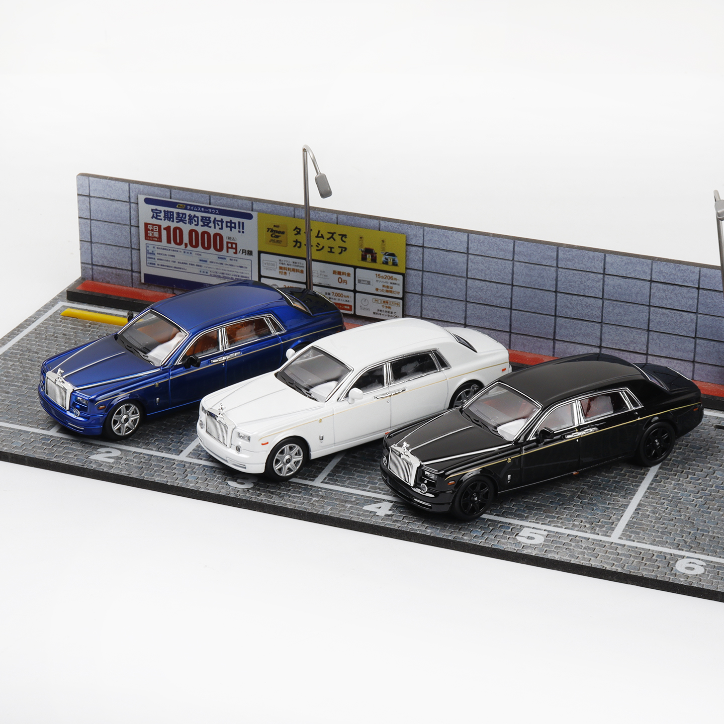 劳斯莱斯幻影七代 Phantom VII SW 1:64 7代加长黑 合金汽车模型 - 图0