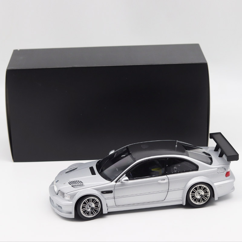 极品飞车9宝马M3 GTR E46 DCN限量 1:18合金开门仿真汽车模型-图0