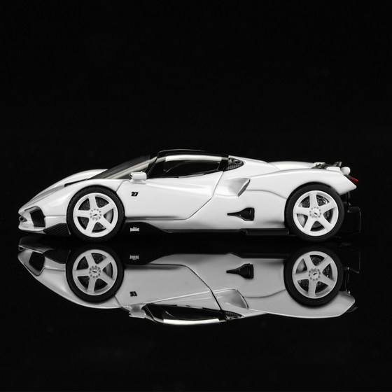 MH 1 64 NiLu NiLu 27 gull-wing door opening supercar simulation alloy car model collection