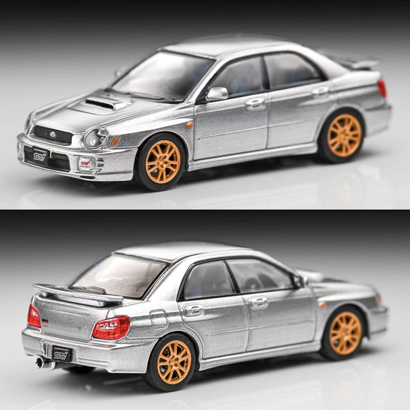 Furuya 1:64 斯巴鲁 Subaru 翼豹 lmpreza WRX STi 8代 合金车模 - 图3