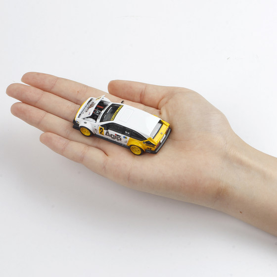 RM Rhino 1 64 Alfa Romeo gtv6 wide body modification open cover alloy car model collection