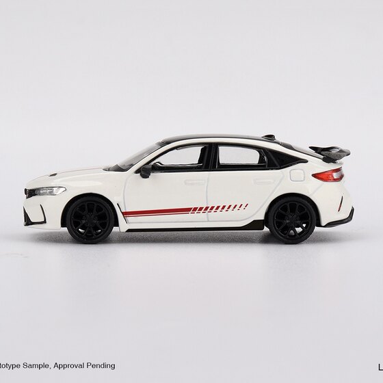 MINIGT 1 64 Honda Civic Type R white simulation alloy car model