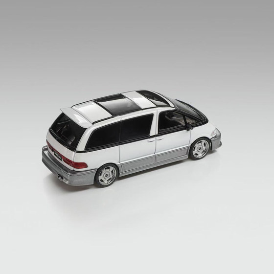 Toyota Overlord Previa Suzhou GTshow Auto Show Mortal 1 64 Alloy Car Model White