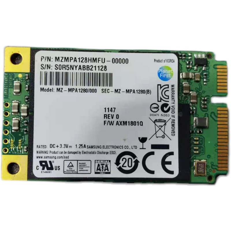 Samsung/三星810 830 841 MSATA 128G MLC 笔记本台式固态硬盘SSD - 图3