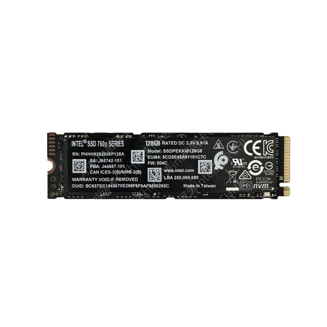 Intel/英特尔 760P 128G 2280 M2 nvme 固态硬盘 系统盘 pcie3.0 - 图3