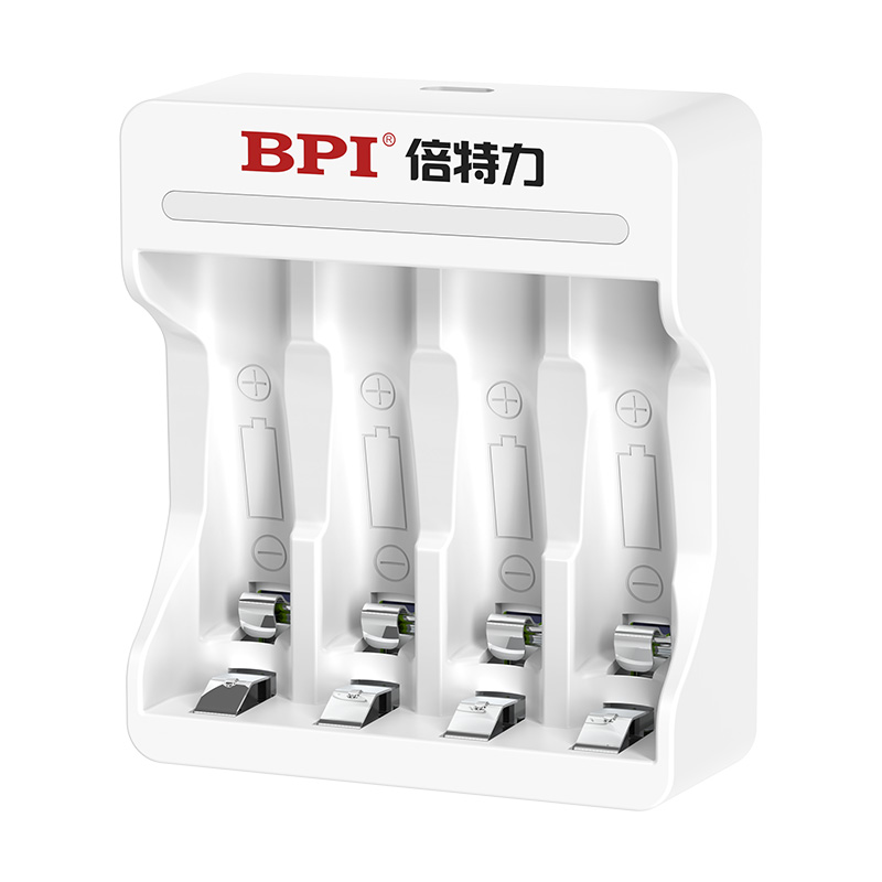 BPI电池闪充充电器5号7号智能快充通用玩具电视遥控器空调鼠标钟表闹钟AA五号AAA七号4槽8槽升级款官方正品 - 图0