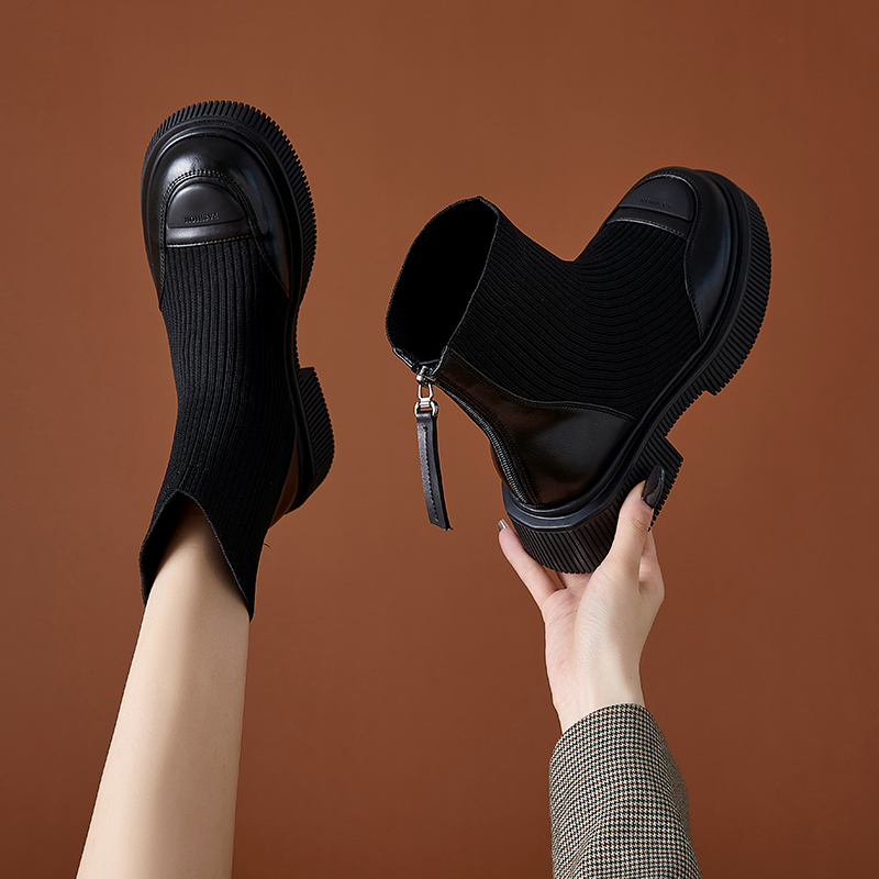  百吉鸿弹力靴/袜靴