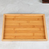 Japanese tea set bamboo and wood tea tray teapot water cup plate rectangular wooden plate hotel restaurant tray pastry tray