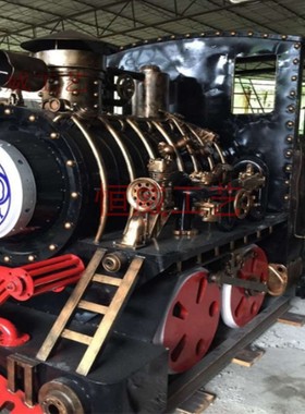 铁艺机械工业风公园餐厅复古装饰